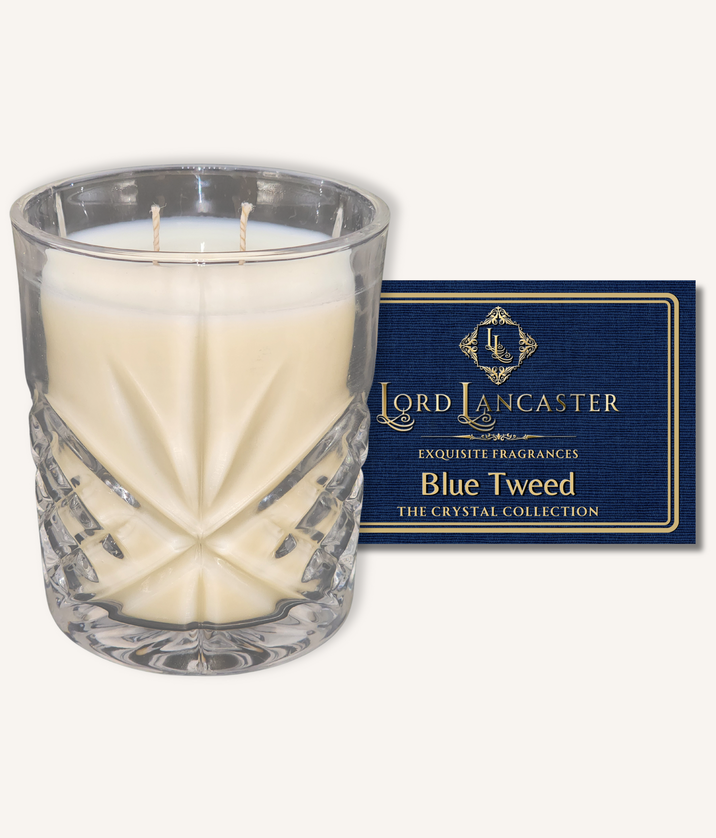 Blue Tweed Scented Soy Candle 8.5oz