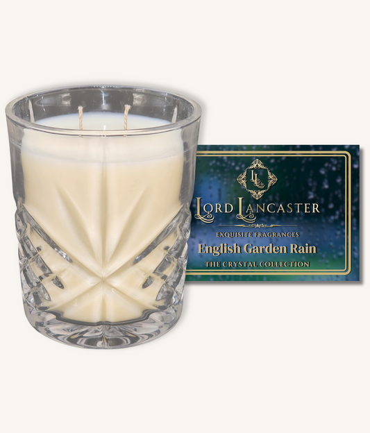 English Garden Rain Scented Soy Candle 8.5oz